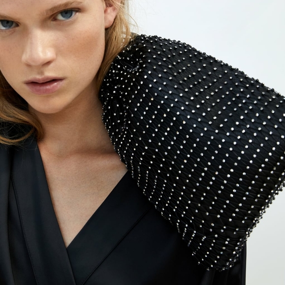 ZARA Sparkly & Shine Rhinestone Bag FINAL PRICE - Picture 5 of 8